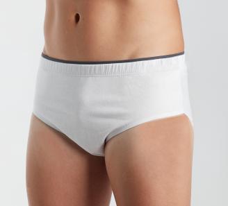 slip blanc homme 