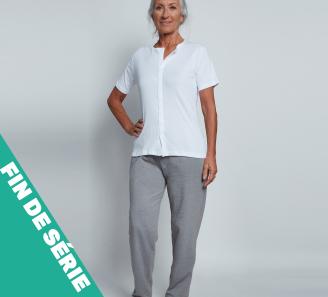 pantalon de confort femme gris