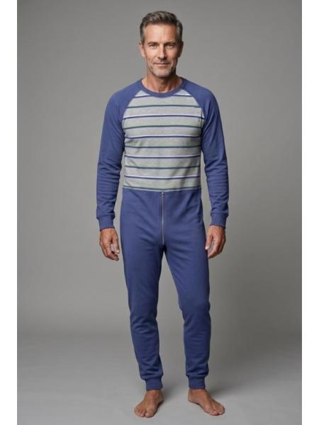 grenouillère homme rayé gris
