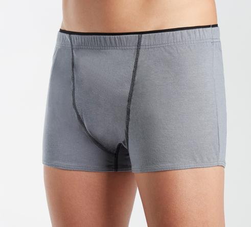 Boxer Absorbant Lavable Pour Homme - Coton Respirant, Anti-fuite, Design Confortable