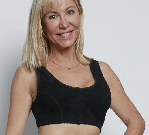 Brassière noire top femme